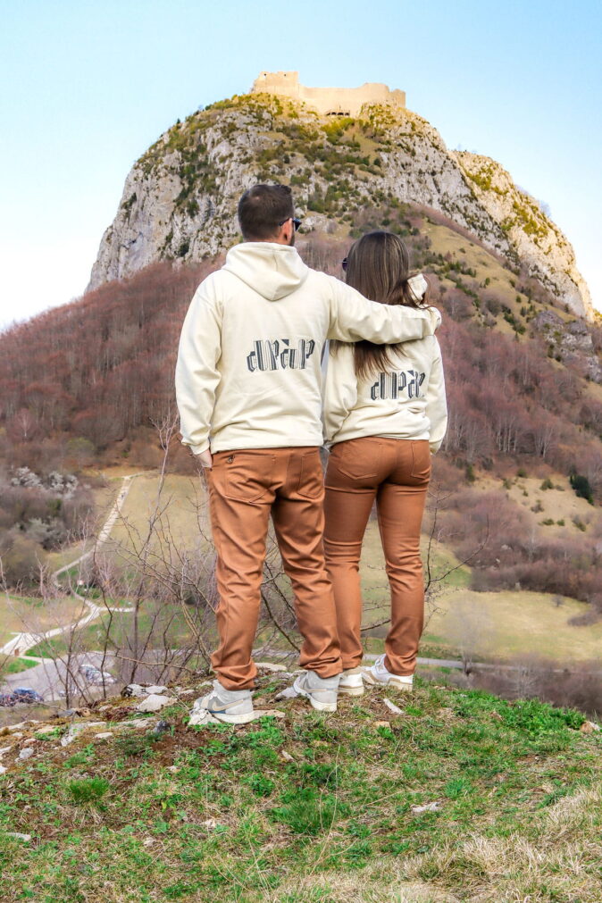 Jean français sur-mesure Couleur caramel marron