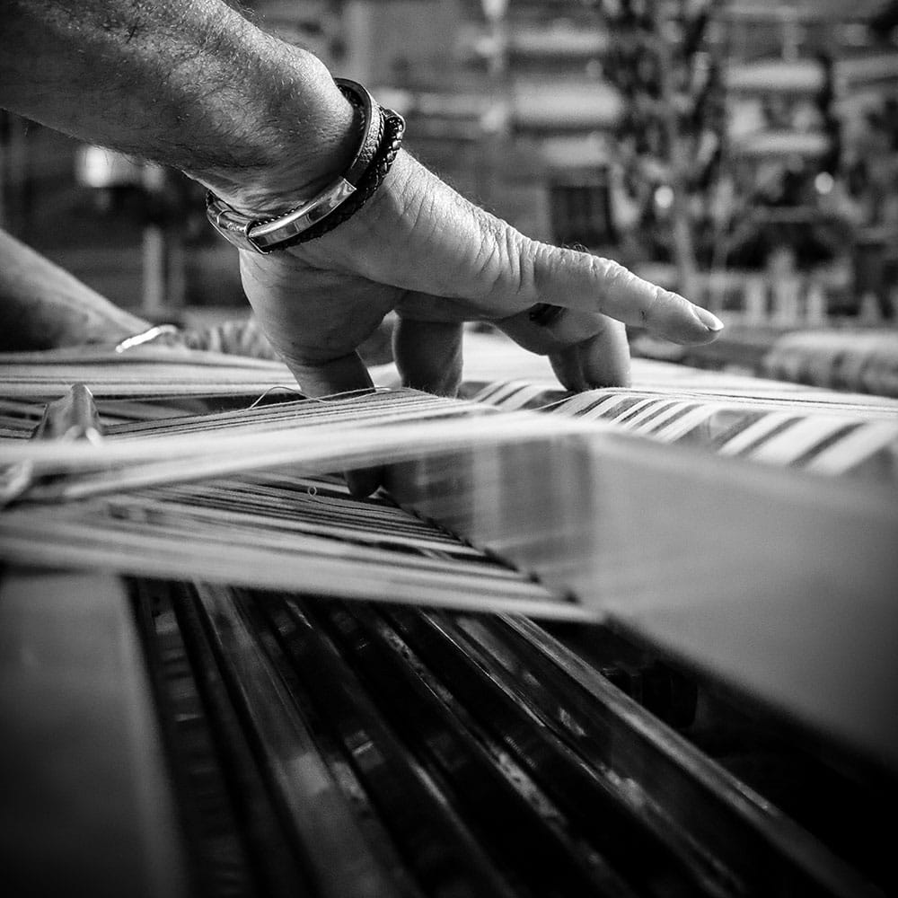 Histoire atelier tissage artisan